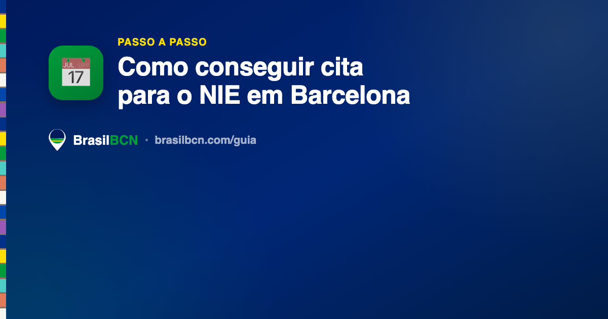 Como conseguir cita para o NIE em Barcelona