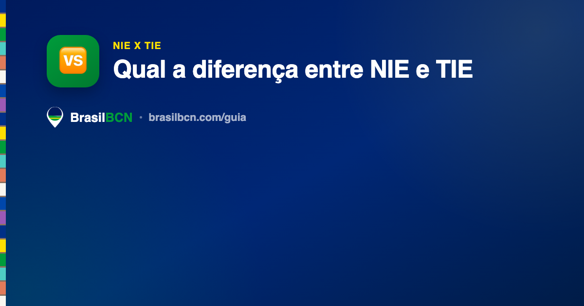 NIE x TIE: qual a diferença